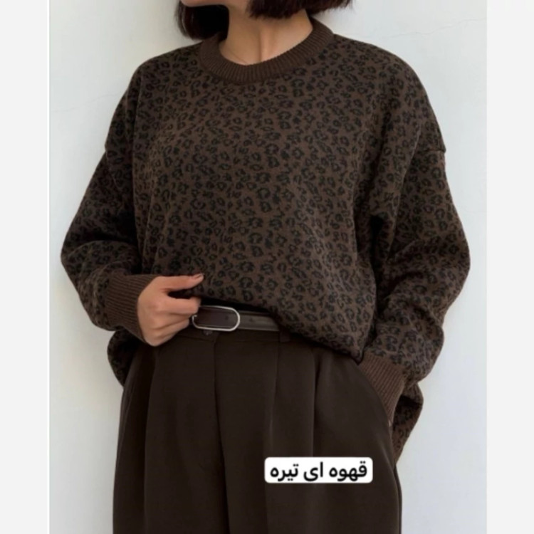 شومیز بافت پلنگی